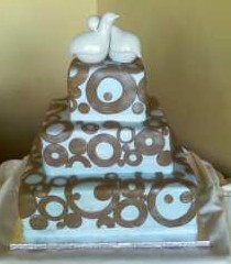 corona wedding cakes